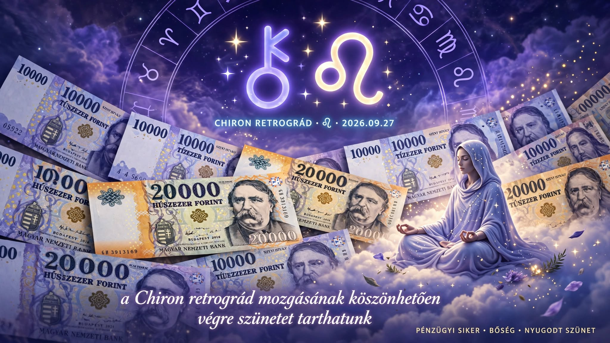 4 csillagjegy, amely pénzügyi áttörésre számíthat 2026. szeptember 27-én
