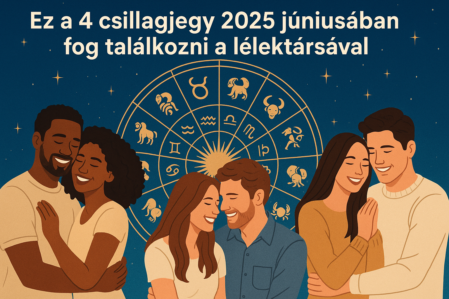Ez a 4 csillagjegy 2025 júniusában találkozik a lelki társával
