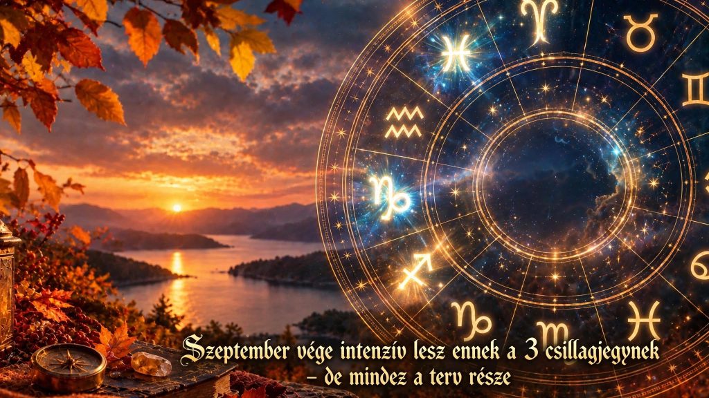 Szeptember vége intenzív lesz ennek a 3 csillagjegynek – de mindez a terv része