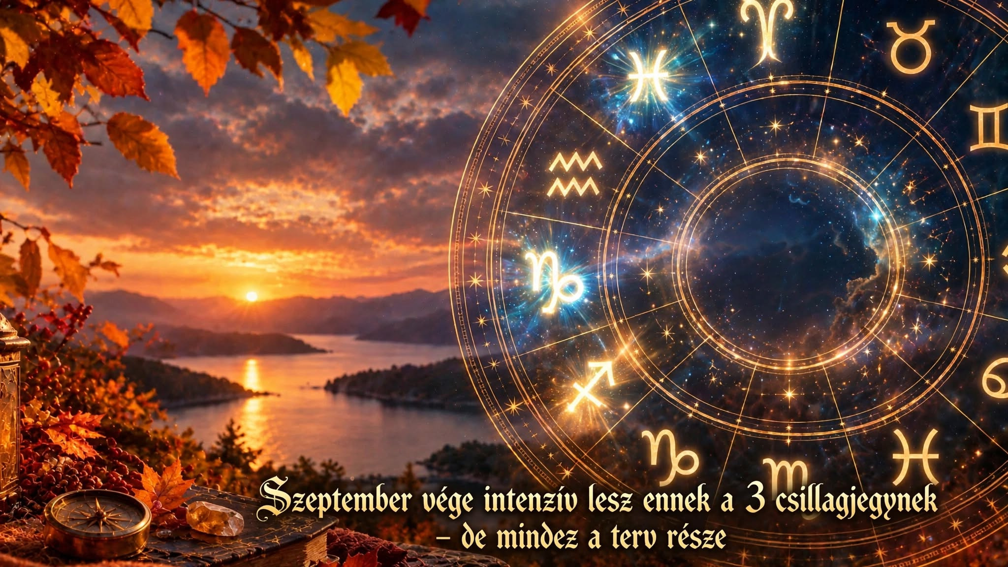 Szeptember vége intenzív lesz ennek a 3 csillagjegynek – de mindez a terv része